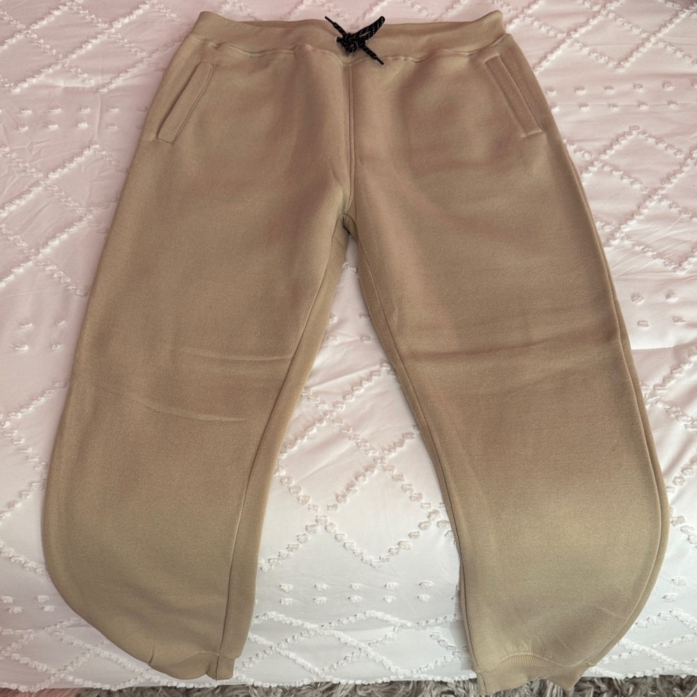 Women's Tan Track Pants